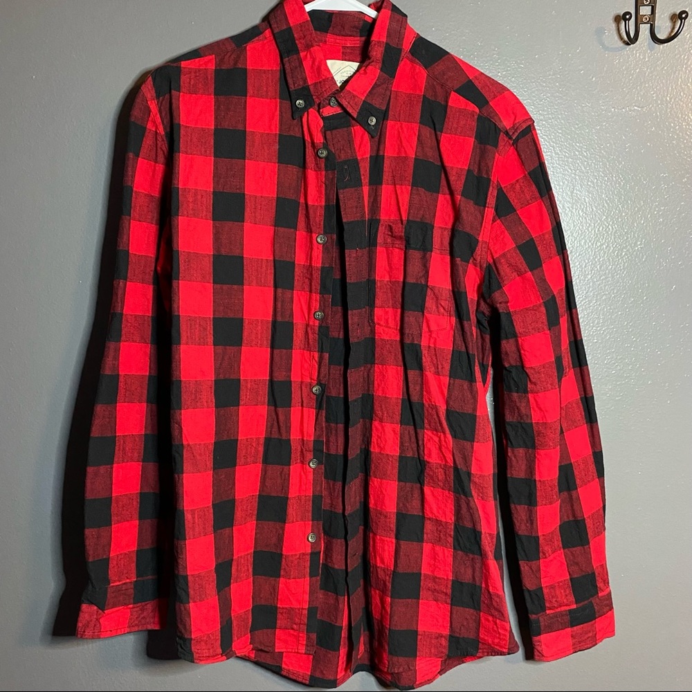 red and black flannel